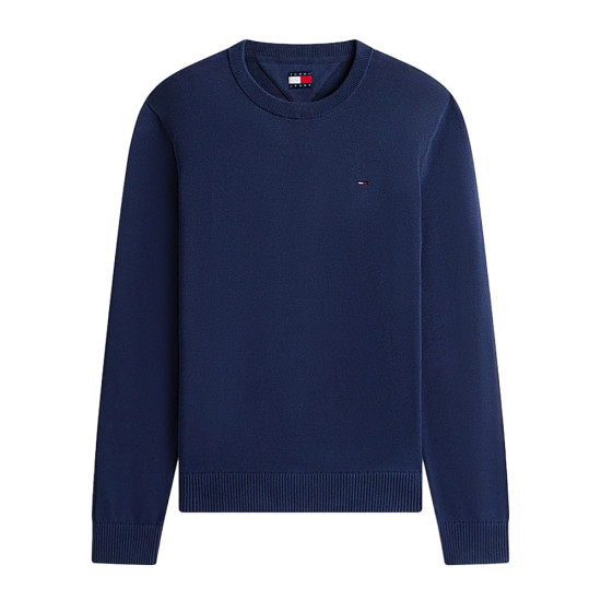 Tommy Hilfiger Ανδρική πλεκτή μπλούζα Tommy Flag Embroidery Lightweight Slim Jumper